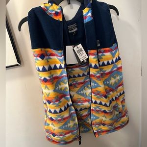 Men’s Hooded Vest - NEVER WORN